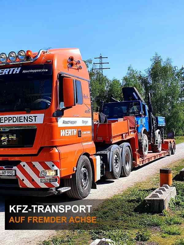 Der Werth Abschleppservice GmbH ist nichts zu schwer. Ob Bergen oder Abschleppen, wir sind spezialisert und Ihr kompetenter Partner